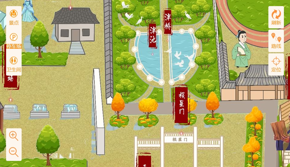 霞山手绘地图景区语音讲解导览系统：智慧景区建设的基石